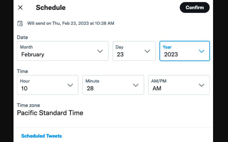 How to Schedule Tweets on PC and Phone