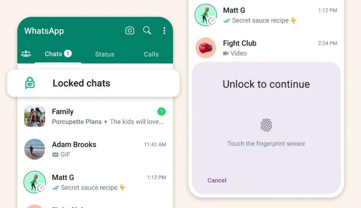 How to use WhatsApp Chat Lock feature