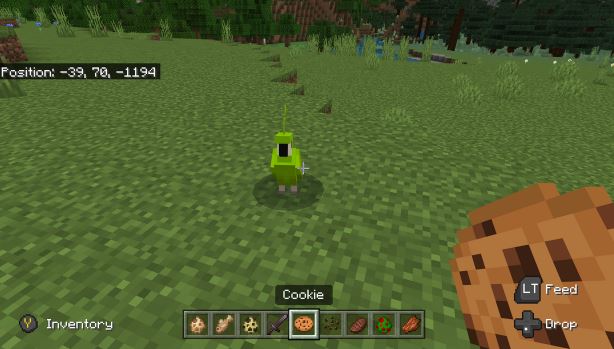 How to tame a Parrot in Minecraft