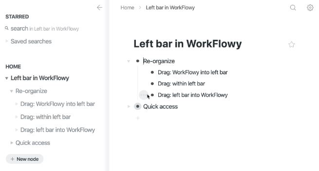 Dynalist vs Workflowy