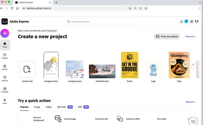 Canva vs Adobe Express