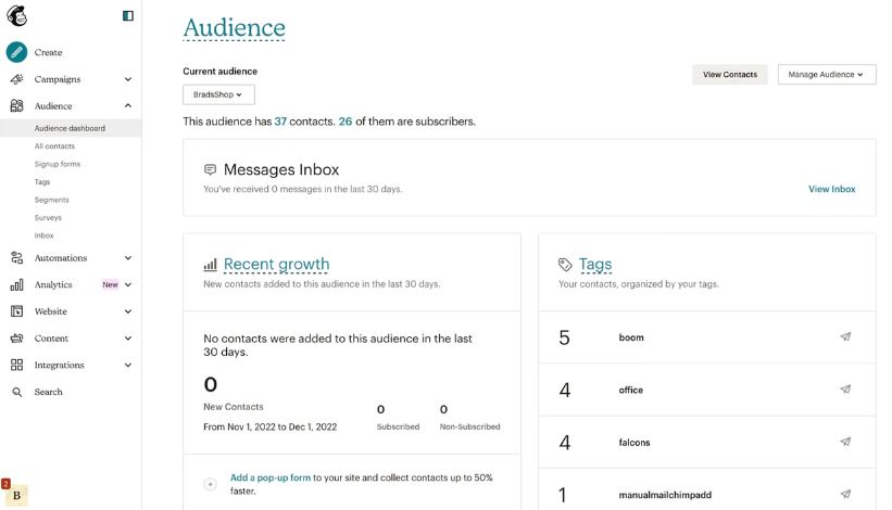 Mailchimp vs GetResponse