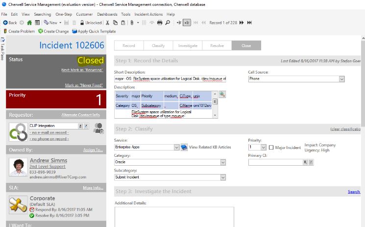 Cherwell vs ServiceNow