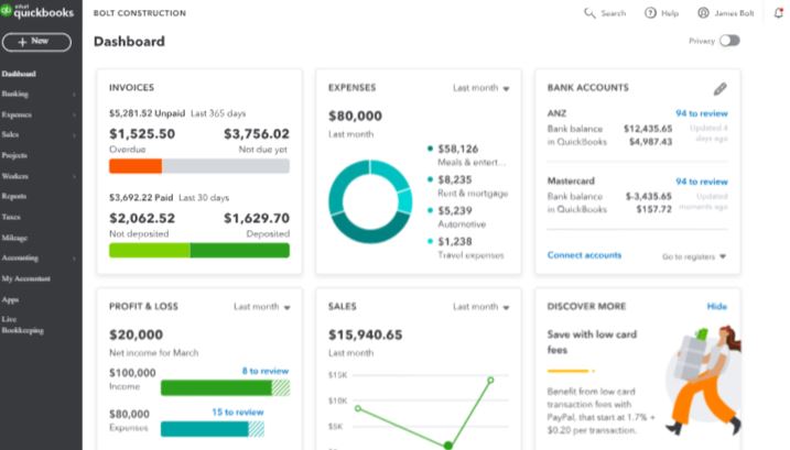 QuickBooks vs Xero