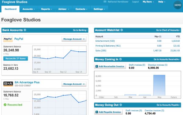 QuickBooks vs Xero