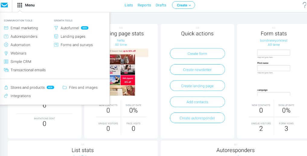 Mailchimp vs GetResponse