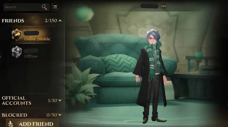 How to Add Friends in Harry Potter Magic Awakened