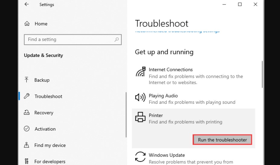 Fix: ‘The Printer Requires your Attention’ issue