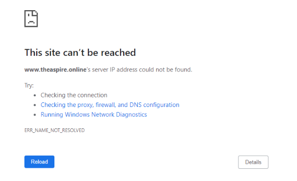 Fix: "Server IP Address Could Not Be Found" Google Chrome Error