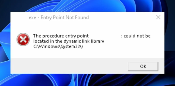 Fix: “McUICnt.exe Entry Point Not Found” Error on Windows