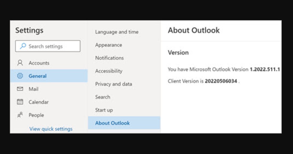 How to Check Microsoft Outlook Version you have