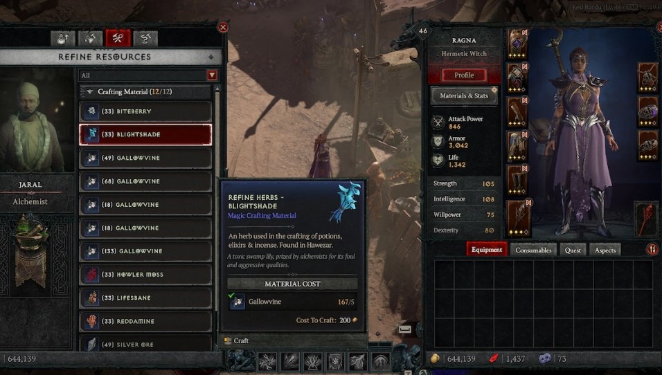 How to get Blightshade in Diablo 4