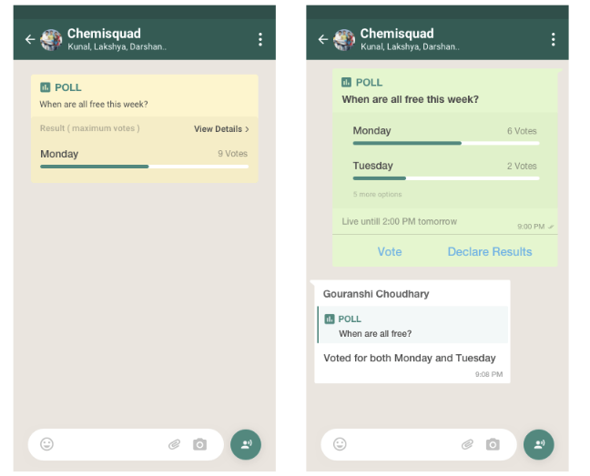 How to Create a WhatsApp Poll on iPhone and Android