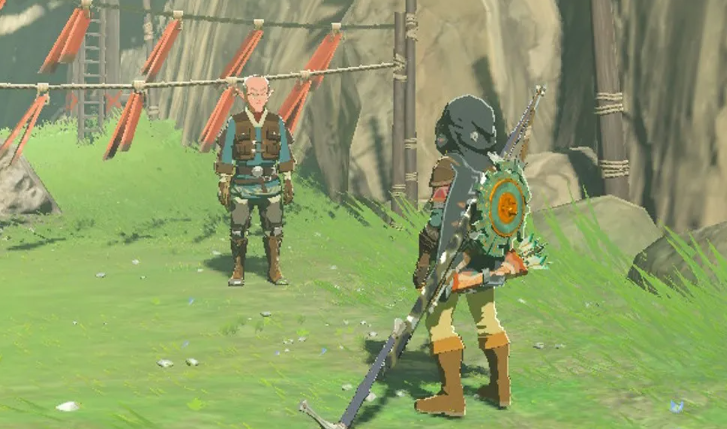 How to get past Calip in Tears Of The Kingdom