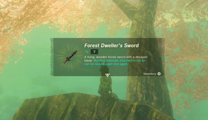 How to get Forest Dweller Sword in Zelda: Tears of the Kingdom