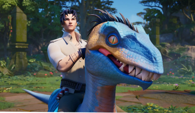 How to ride raptors in Fortnite