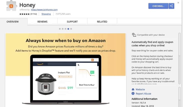 Wikibuy vs Honey