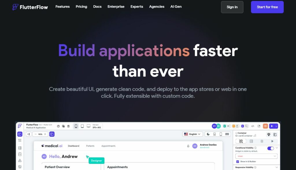 Thunkable vs Flutterflow