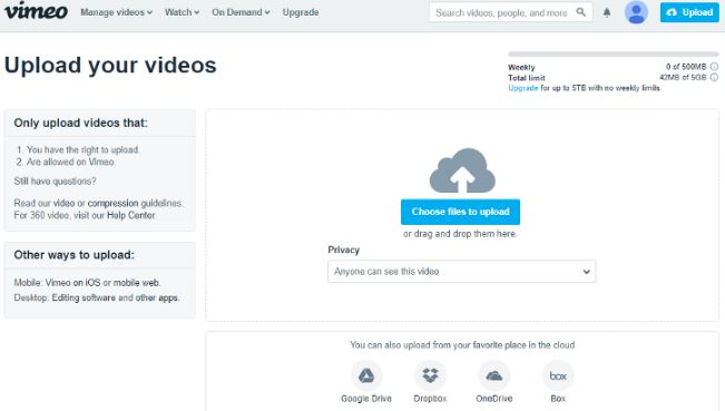 Wistia vs Vimeo