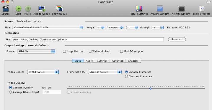 Handbrake vs Freemake 