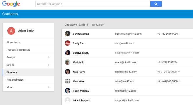 Google Contacts vs Outlook Contacts
