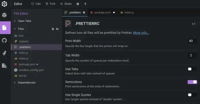 Codesandbox vs Codepen