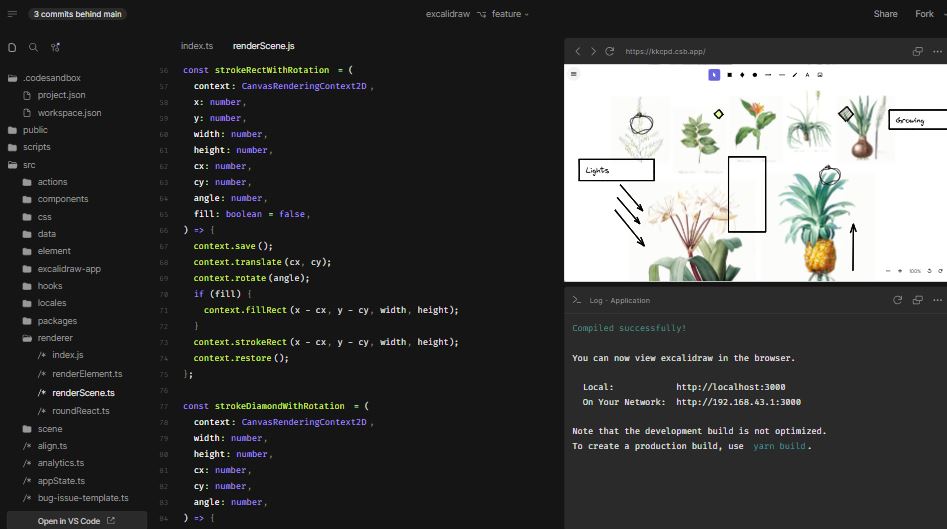 Codesandbox vs Stackblitz