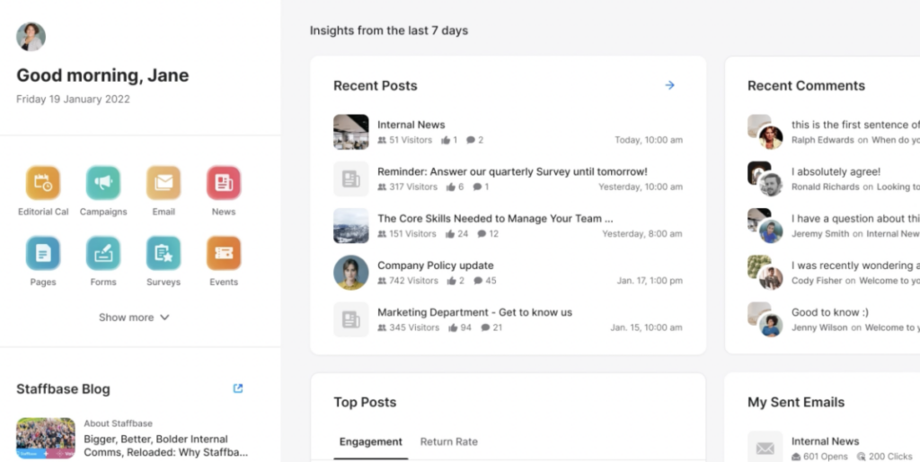 Staffbase vs Poppulo