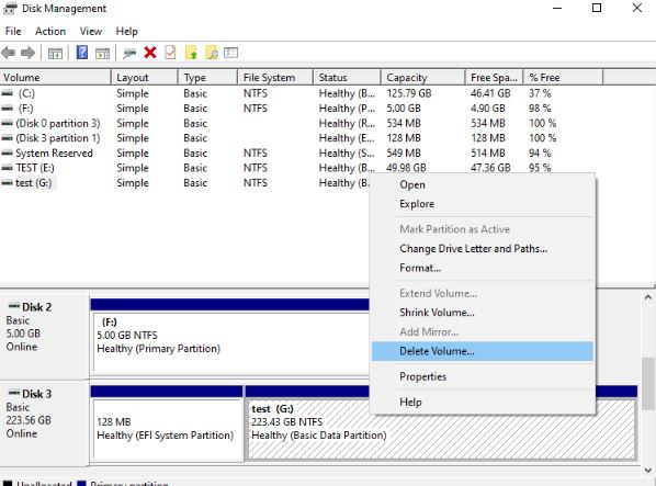 How to Delete a Drive Partition on Windows