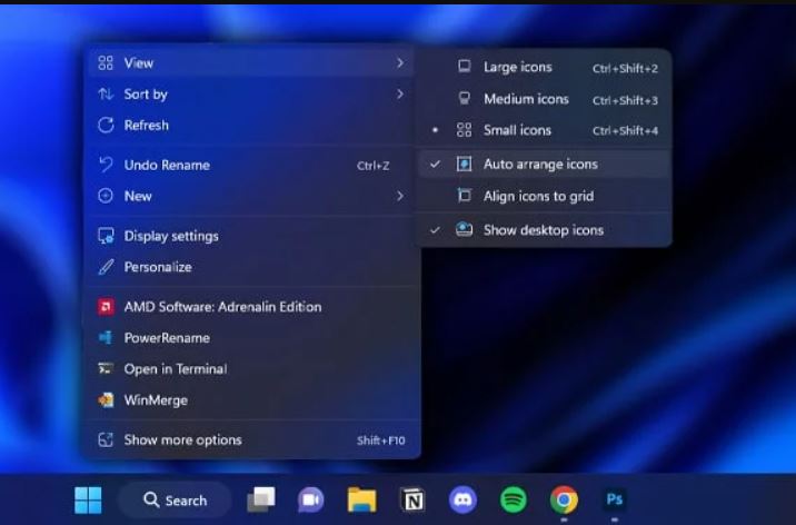 How to Lock Desktop Icons on Windows 11/10