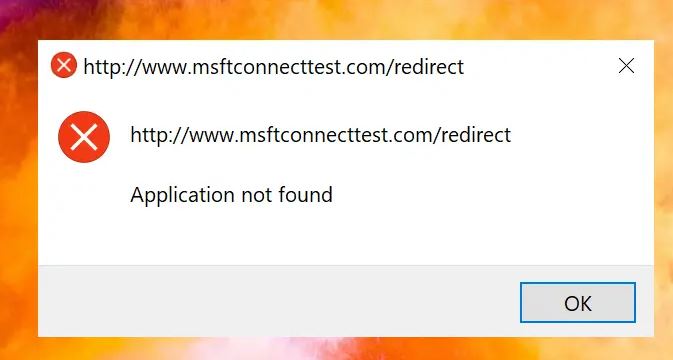 How to Fix 'Msftconnecttest Redirect Error' issue in Windows 11/10