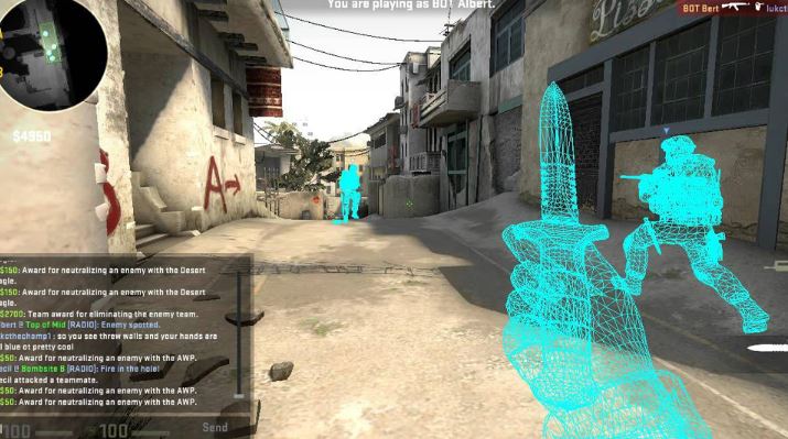 How to Turn ON Wallhack Command in CS:GO