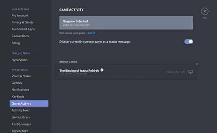 How to Set a Custom Playing Status on Discord