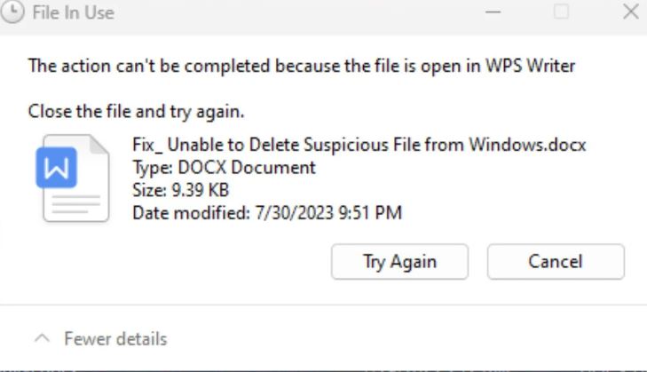 How to Delete Suspicious Files in Windows
