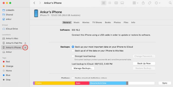 How To Eject iPhone From MacBook and PC