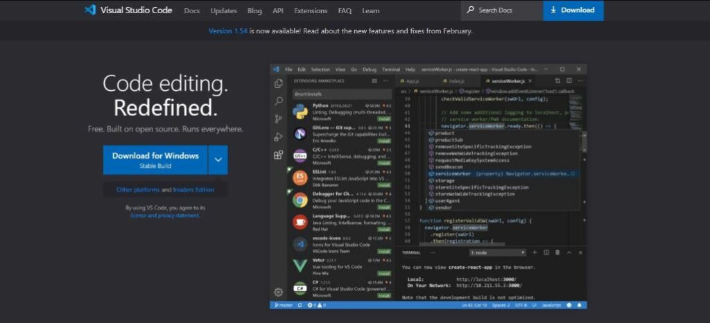 Visual Studio Code review