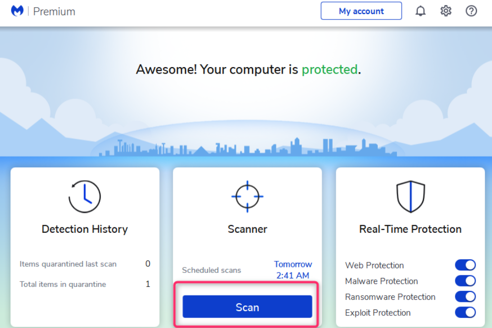 Malwarebytes vs AVG