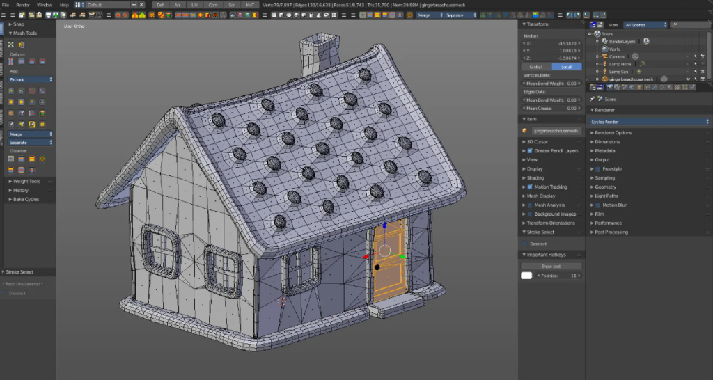 Unity vs Blender