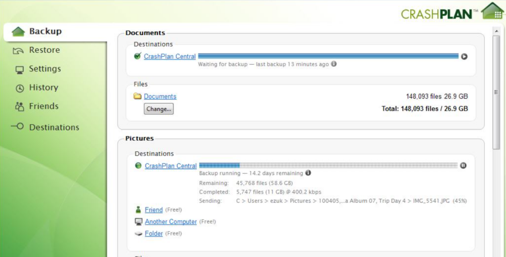 Crashplan review
