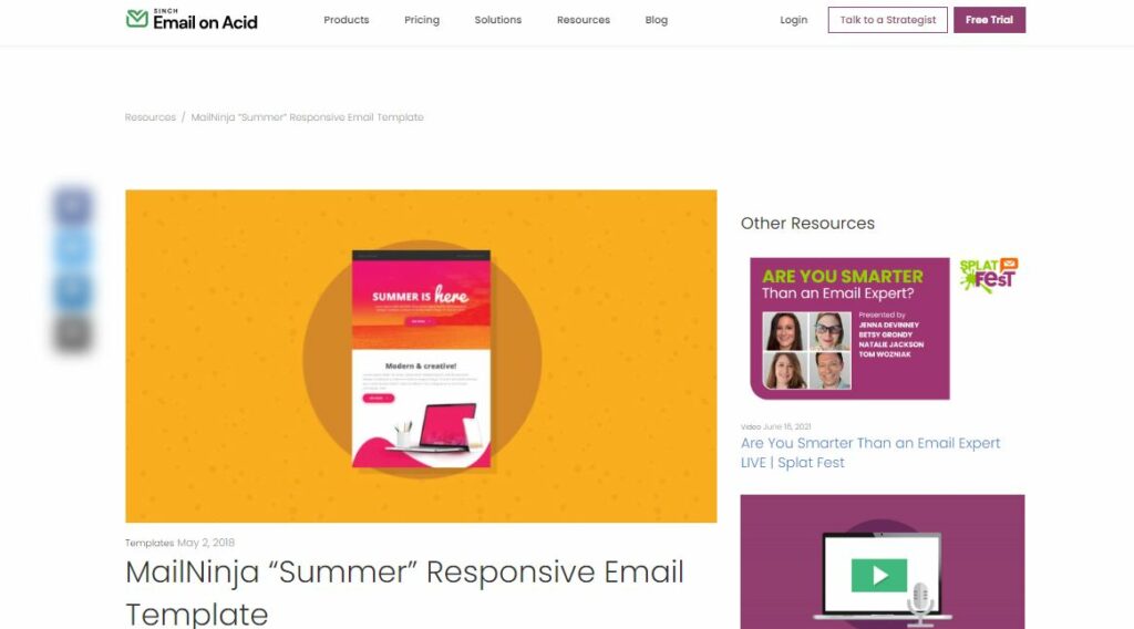 Best Free Mailchimp Templates