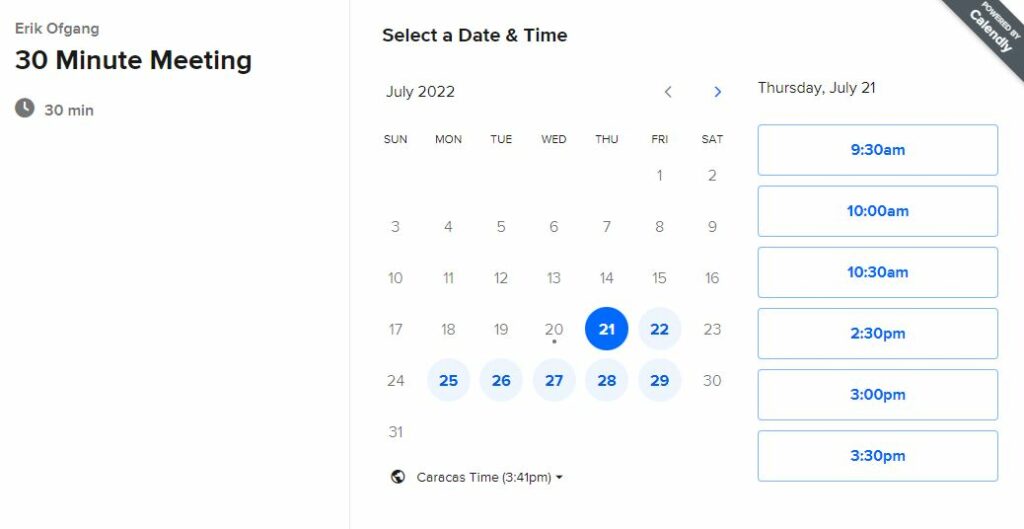 Calendly review