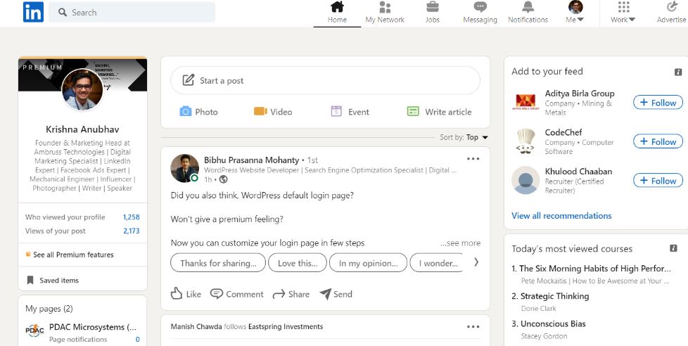 LinkedIn review