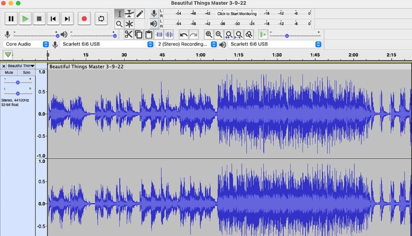 Ocenaudio vs Audacity
