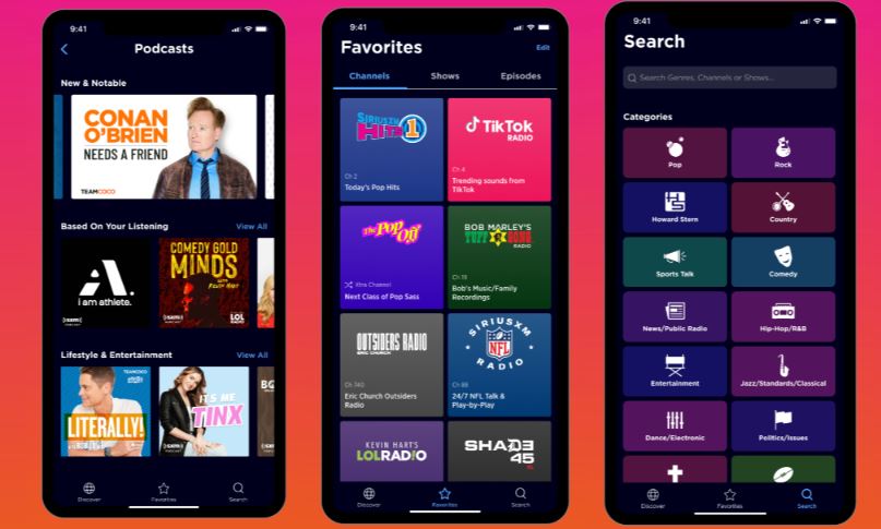 iHeartradio vs Siriusxm