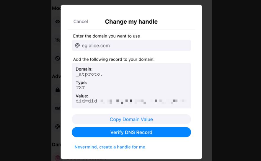 How to Change Your Bluesky Name