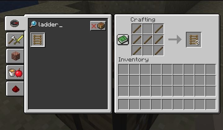 How to Make a Ladder in Minecraft