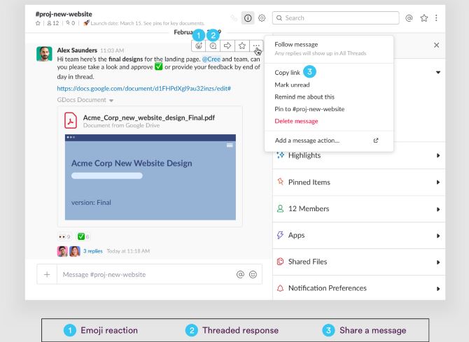 How to edit a sent message in Slack