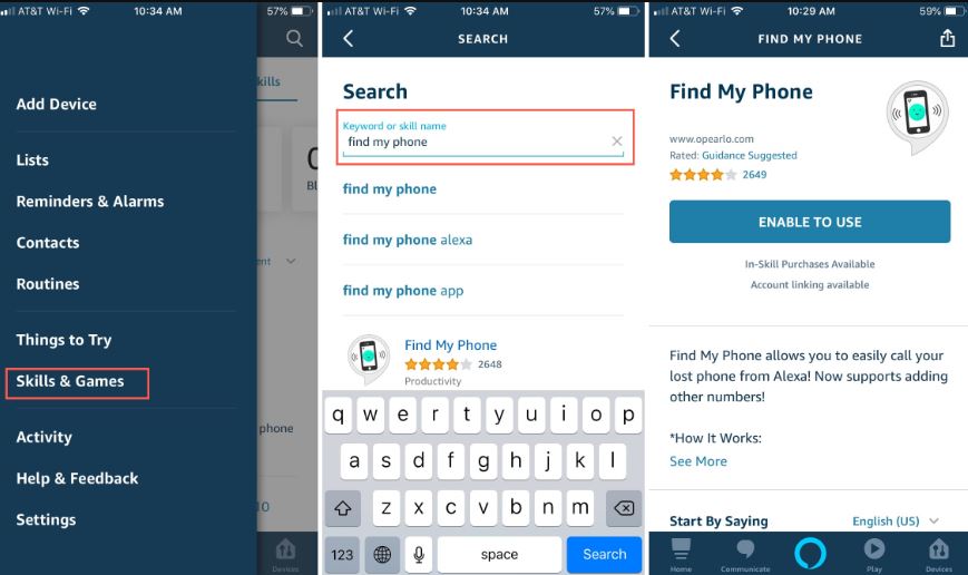 How to Find iPhone Using Amazon Alexa