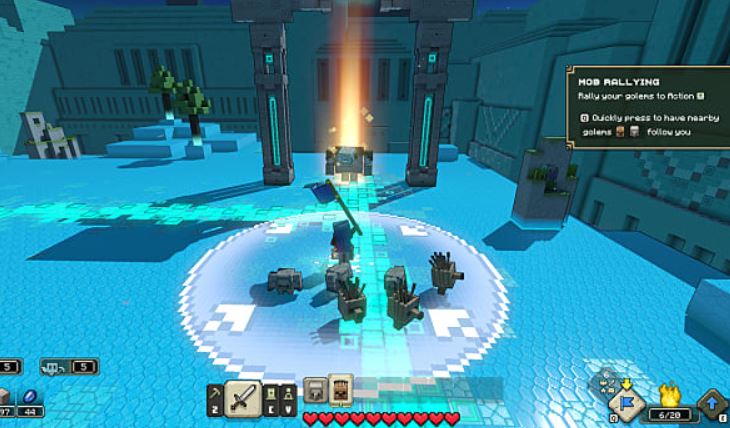 How To Control Mobs in Minecraft Legends