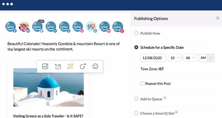 Zoho Social review